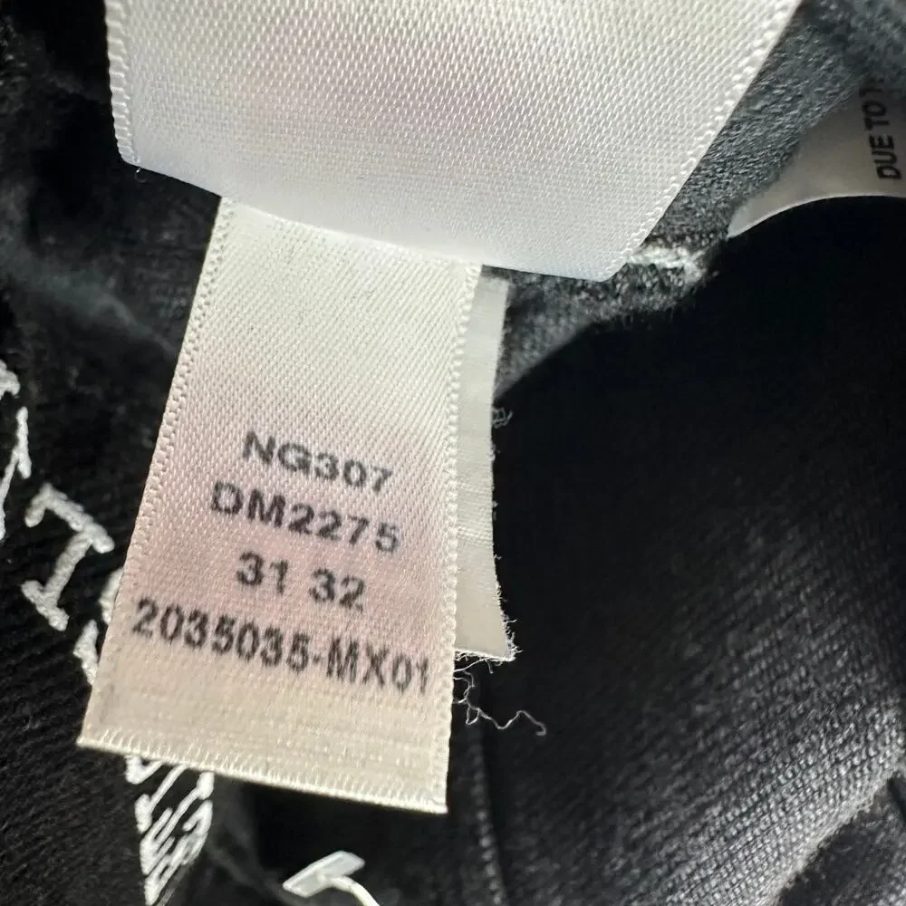 Madewell Athletic Slim Jeans Mens Tapered Stretch Denim Black Mid Rise 31/32 NWT